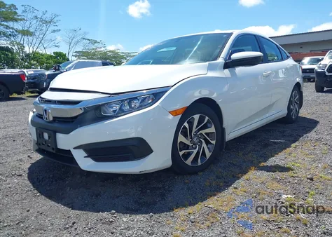 2018 Honda Civic Ex z USA, uszkodzony, nr VIN 2HGFC2F72JH531622